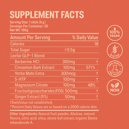 Superburn® GLP-1 Drink Mix
